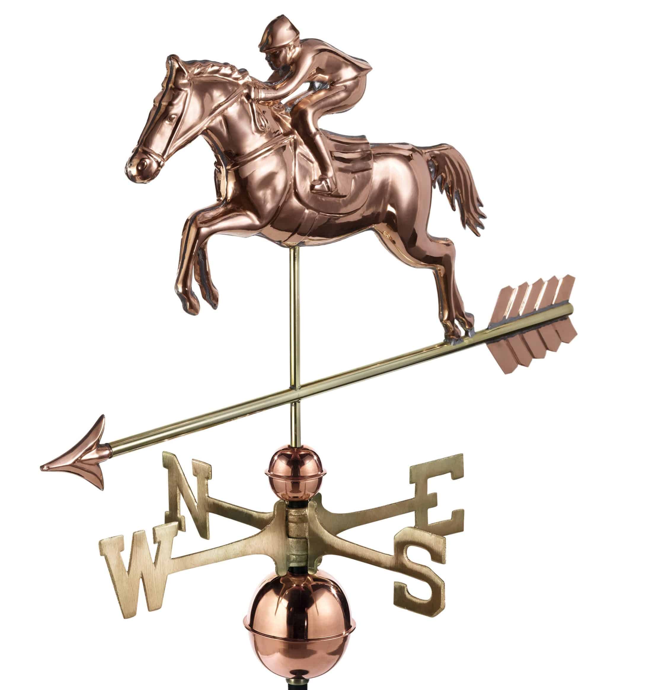 Jumping Horse and Rider Weathervane Ideas