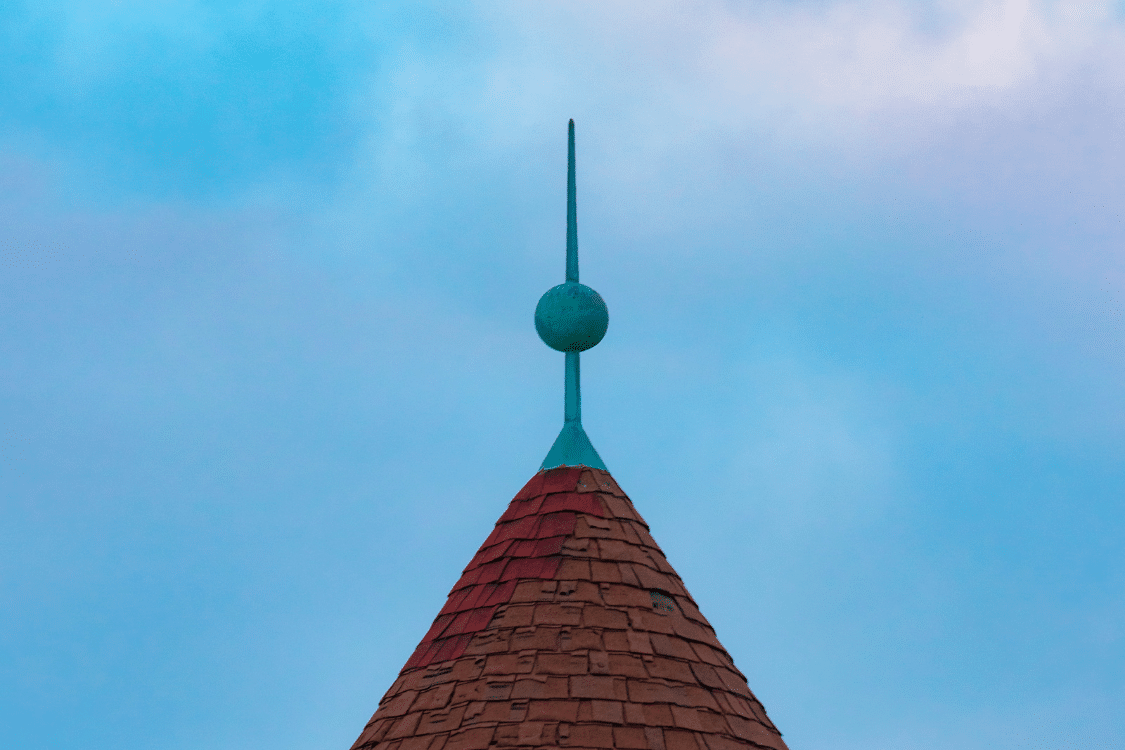 copper cupola roof finials