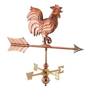 rooster cottage weathervane 1