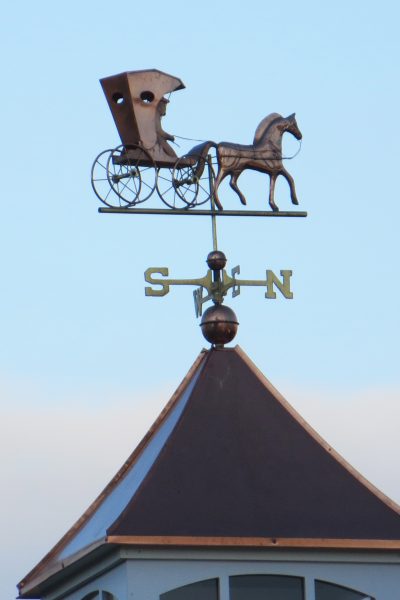 cupolas and weathervanes