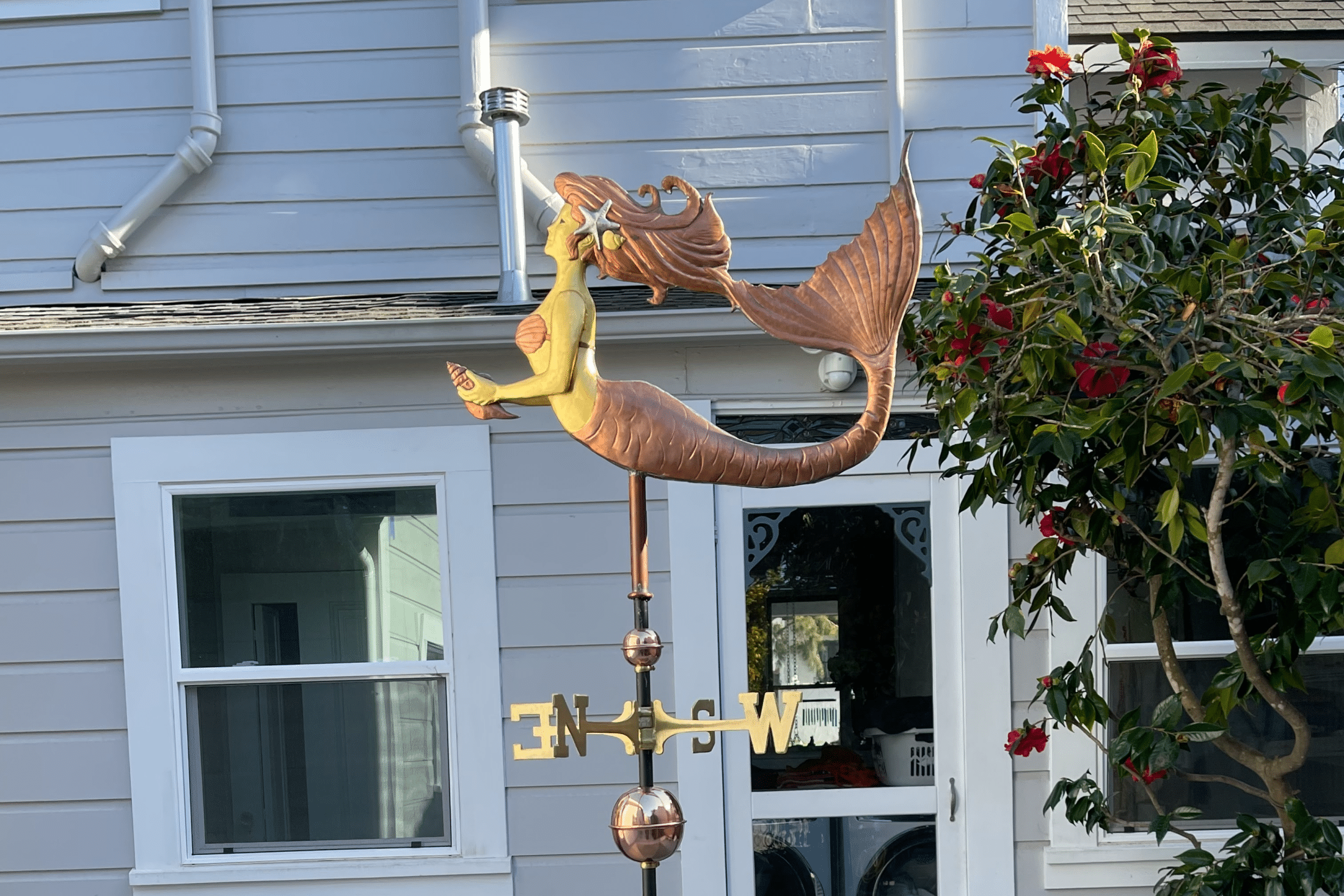 mermaid weathervanes