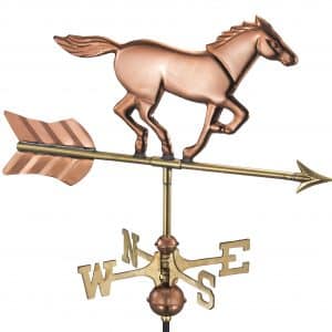 801pr horse cottage weathervane pure copper